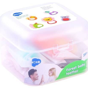 جغجغه دندانگیر 5 عددی هولی تویز Hola Toys مدل E318A-اسباب بازی